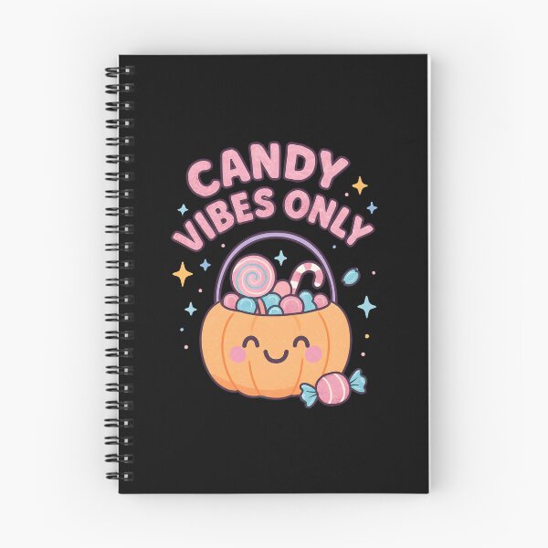 Item preview, Candy Vibes Only Cute Pumpkin Halloween Design designed and sold by Dantin.