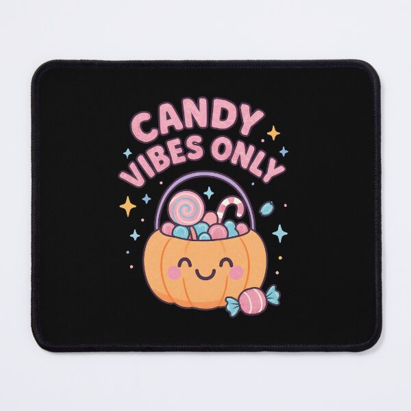 Item preview, Candy Vibes Only Cute Pumpkin Halloween Design designed and sold by Dantin.