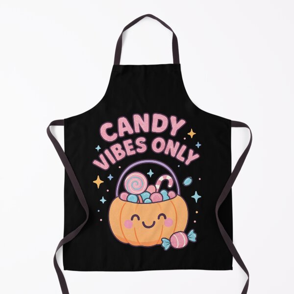 Item preview, Candy Vibes Only Cute Pumpkin Halloween Design designed and sold by Dantin.