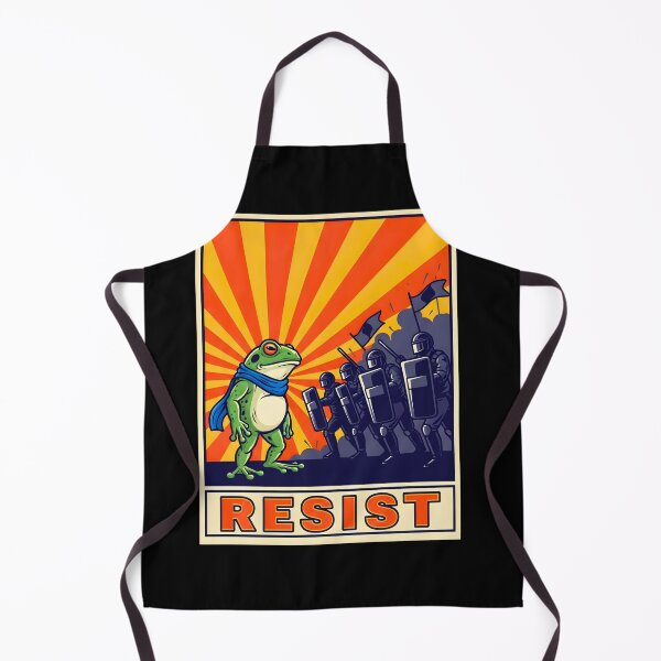Item preview, resist frog portland designed and sold by maglomanya.