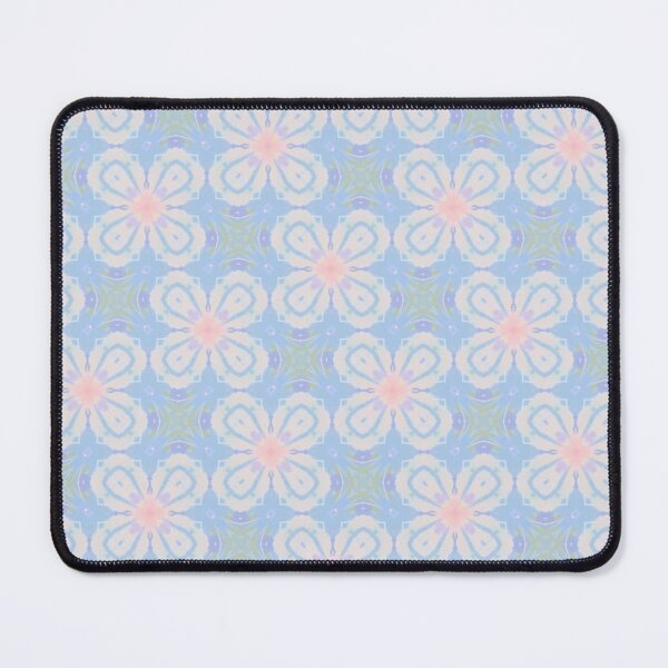 Item preview, Kaleidoscopic seamless floral pattern in pastel tones designed and sold by juthamas8426.