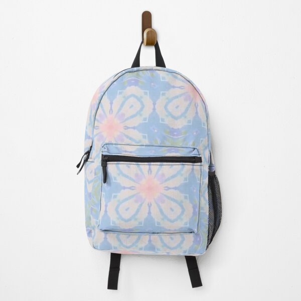 Item preview, Kaleidoscopic seamless floral pattern in pastel tones designed and sold by juthamas8426.