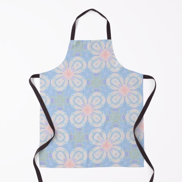 Item preview, Kaleidoscopic seamless floral pattern in pastel tones designed and sold by juthamas8426.