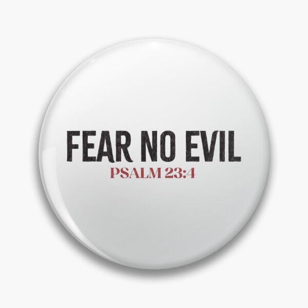 Item preview, Fear no evil - Psalm 23:4 designed and sold by LambsPath.