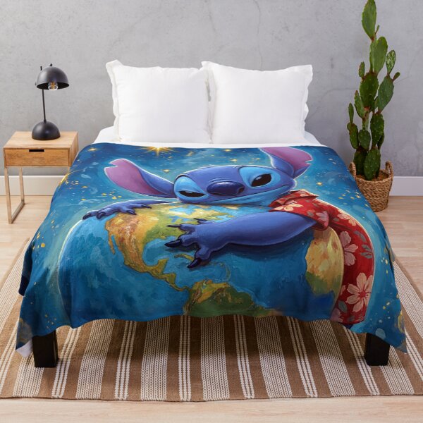 Item preview, Stitch Embraces the Earth designed and sold by cloud lee.