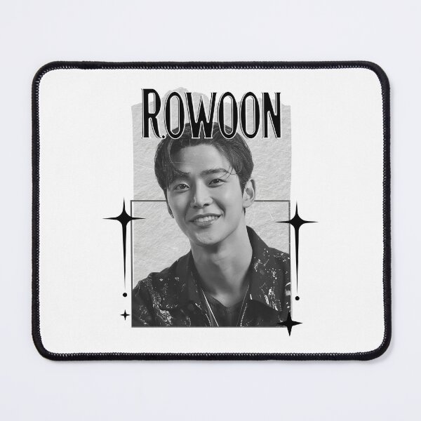 Item preview, Woo Seok (Rowoon)  Korean Actor Korean Scrapbook Collage Cozy Y2K Vintage Design designed and sold by HELL0WBELLO.