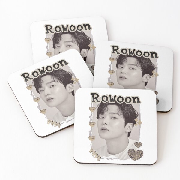 Item preview, Woo Seok (Rowoon) Korean Actor Kdrama Actor Korean Group Scrapbook Collage Cozy Y2K Vintage Design designed and sold by HELL0WBELLO.