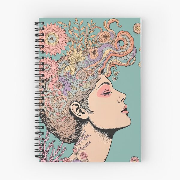 Item preview, Floral Mindscape – Psychedelic Botanical Art designed and sold by MindTripLabs.
