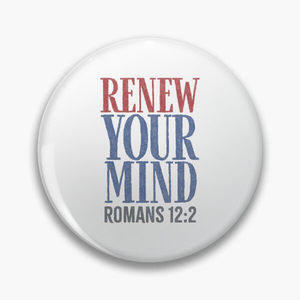Item preview, Renew your mind - Romans 12:2 designed and sold by LambsPath.