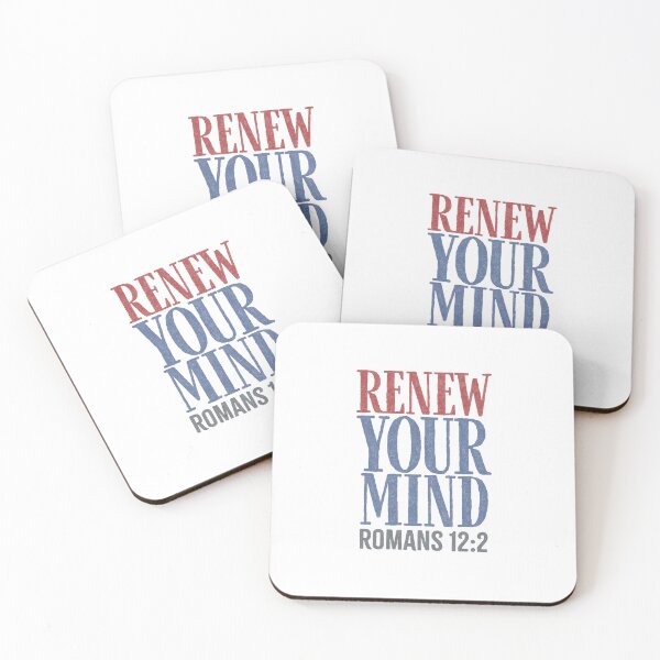 Item preview, Renew your mind - Romans 12:2 designed and sold by LambsPath.