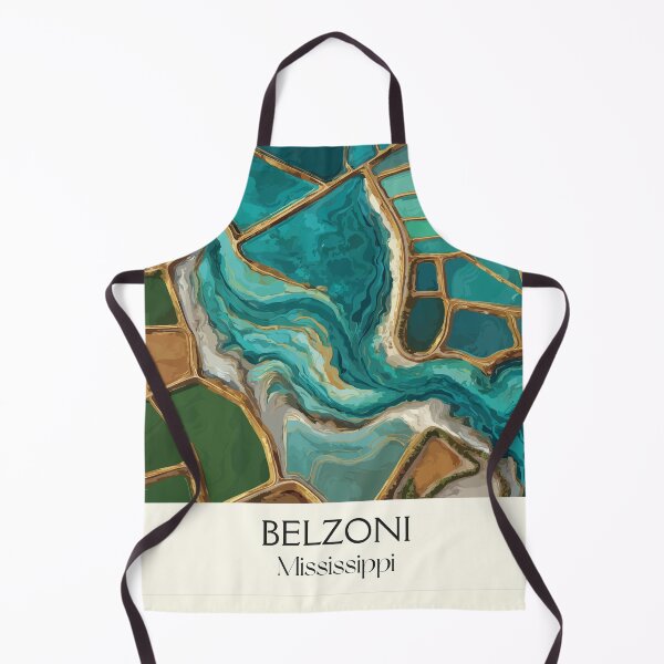 Item preview, Belzoni Mississippi Delta | Abstract Aquaculture Art Print designed and sold by TuncGK.