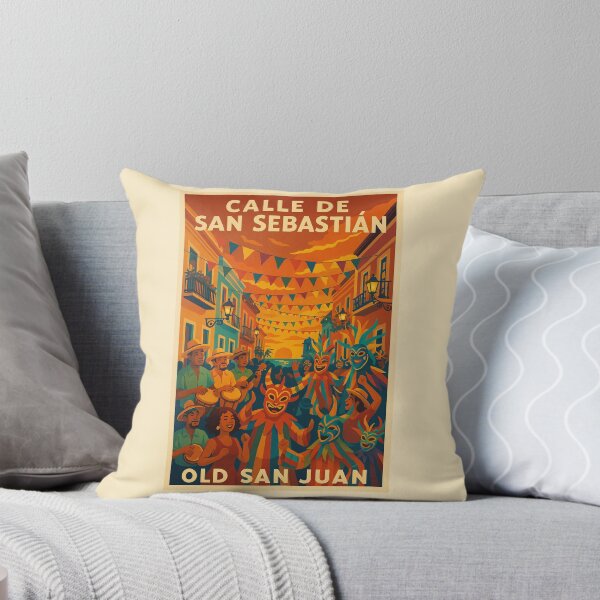 Item preview, Sunset on Calle San Sebastián, Old San Juan designed and sold by Por.Ahi.PR.