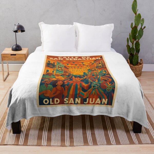 Item preview, Sunset on Calle San Sebastián, Old San Juan designed and sold by Por.Ahi.PR.