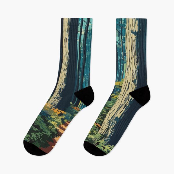 Item preview, Bude Mississippi Forest | Sunlit Woodland Path Art Print designed and sold by TuncGK.