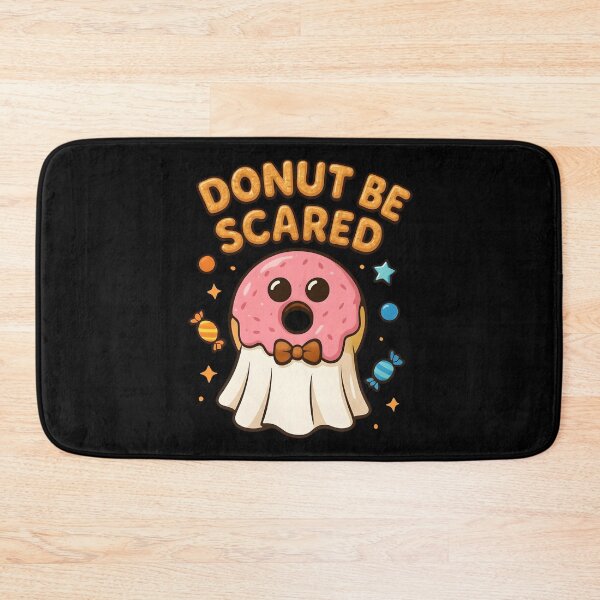 Item preview, Donut Be Scared Funny Halloween Ghost Pun Design designed and sold by Dantin.