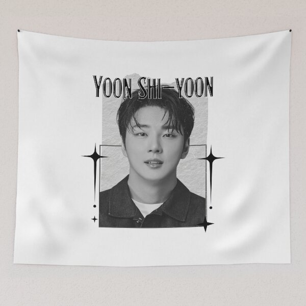 Aperçu de l'œuvre Yoon Shi-yoon, acteur coréen, album photo coréen, collage, style vintage Y2K créée et vendue par HELL0WBELLO.