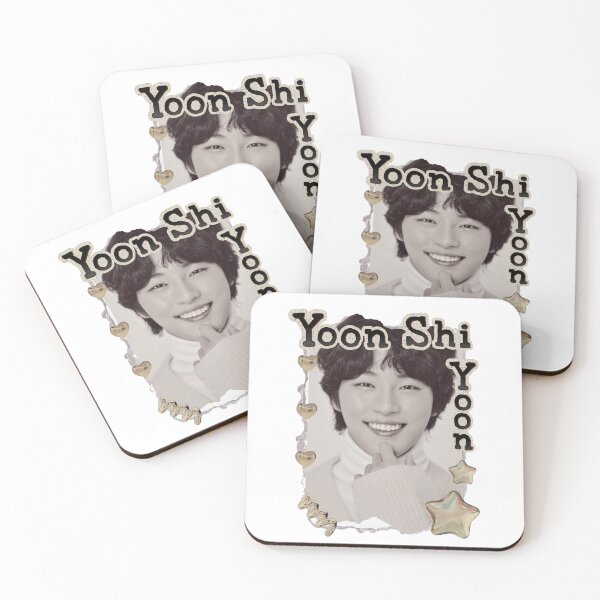 Item preview, Yoon Shi-yoon, actor coreano, actor de K-dramas, collage de álbum de recortes grupal coreano, diseño vintage acogedor Y2K designed and sold by HELL0WBELLO.