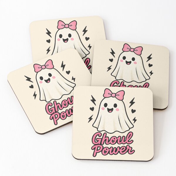 Item preview, Ghoul Power Cute Ghost Girly Halloween Design designed and sold by Dantin.