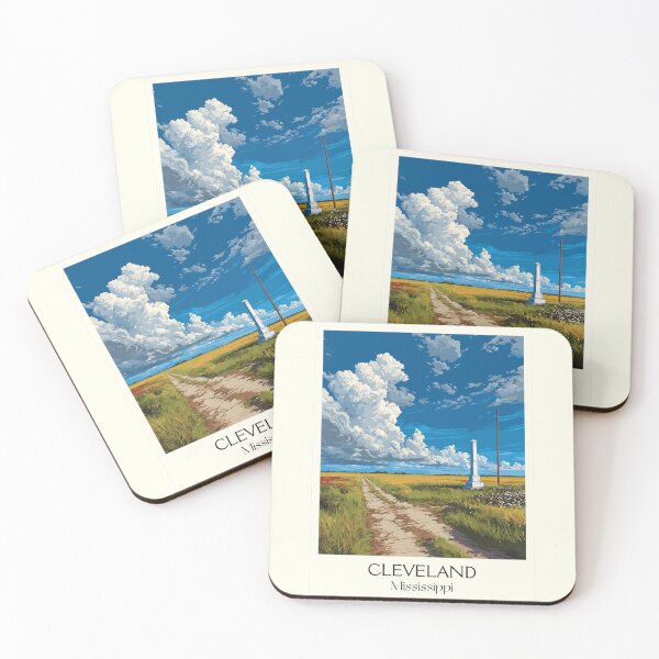 Item preview, Cleveland Mississippi Delta | Rural Landscape Art Print designed and sold by TuncGK.