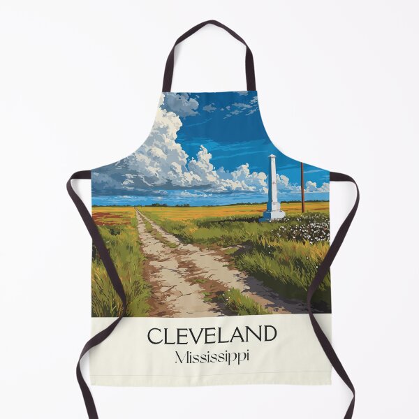 Item preview, Cleveland Mississippi Delta | Rural Landscape Art Print designed and sold by TuncGK.