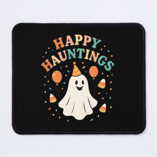 Item preview, Happy Hauntings Cute Ghost Retro Halloween Party Design designed and sold by Dantin.