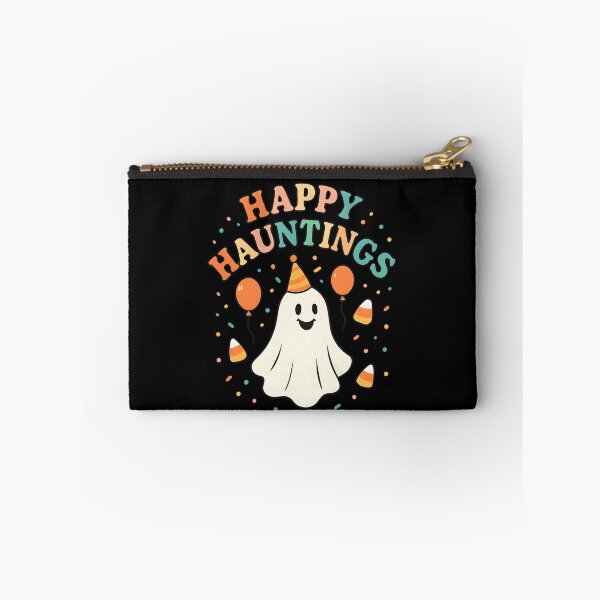 Item preview, Happy Hauntings Cute Ghost Retro Halloween Party Design designed and sold by Dantin.