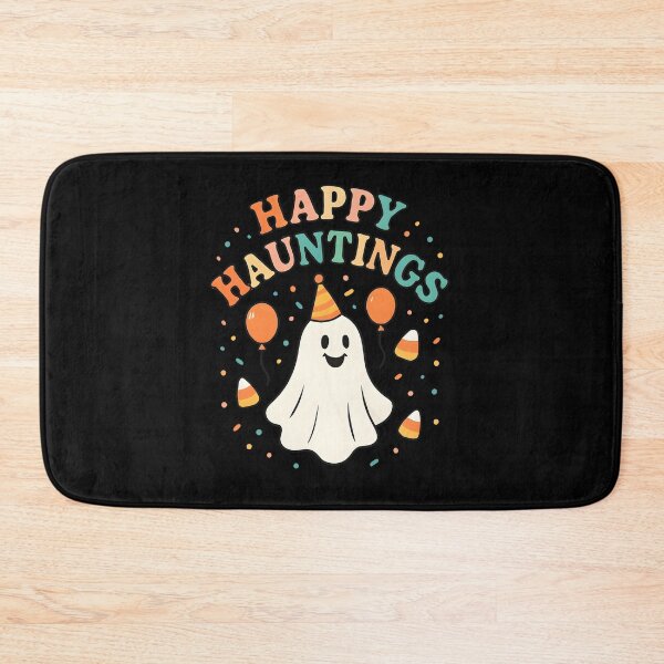 Item preview, Happy Hauntings Cute Ghost Retro Halloween Party Design designed and sold by Dantin.