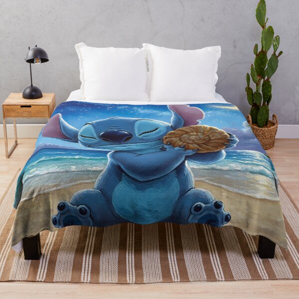 Item preview, Stitch listening to a conch shell designed and sold by cloud lee.