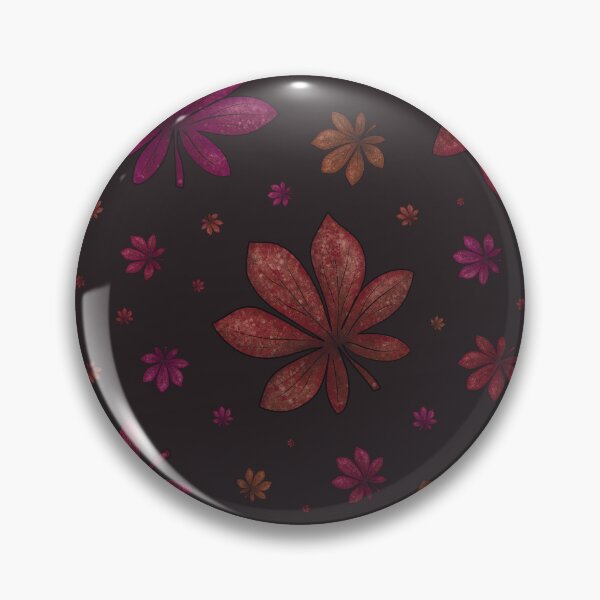 Item preview, Pattern of colorful autumn leaves on a dark background designed and sold by Cherevan.