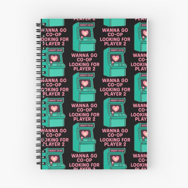 Item preview, Looking for Player 2 Wanna Go Co-op Retro Arcade Love Design designed and sold by TeeTimeTreasure.