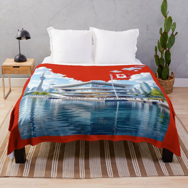 Item preview, Ontario Place Toronto – Front View 3D Sketch with Canadian Spirit, designed and sold by PaintMeWorld.
