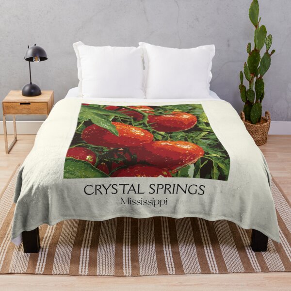 Item preview, Crystal Springs Mississippi Tomatoes | Fresh Produce Art Print designed and sold by TuncGK.