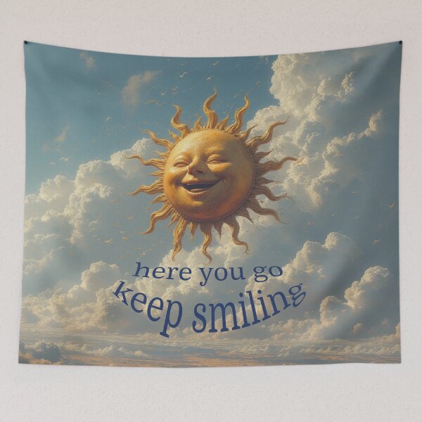 Item preview, Here You Go – Keep Smiling designed and sold by YAM716.