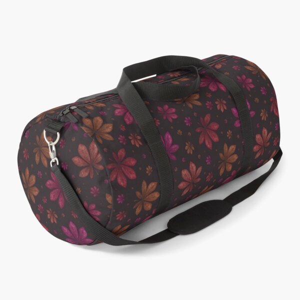 Item preview, Pattern of colorful autumn leaves on a dark background designed and sold by Cherevan.