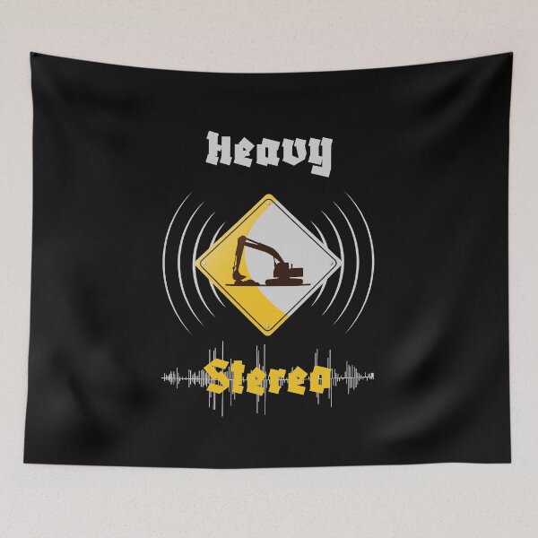 Item preview, Heavy Stereo Music Art designed and sold by BullBooy.