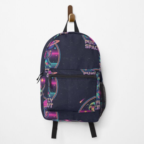 Item preview, Purrfectly Spaced Out Cat Synthwave Astronaut Art designed and sold by HoopeStylee.