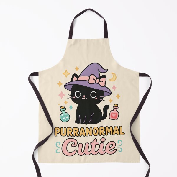 Item preview, Purranormal Cutie Cute Witch Cat Halloween Design designed and sold by Dantin.