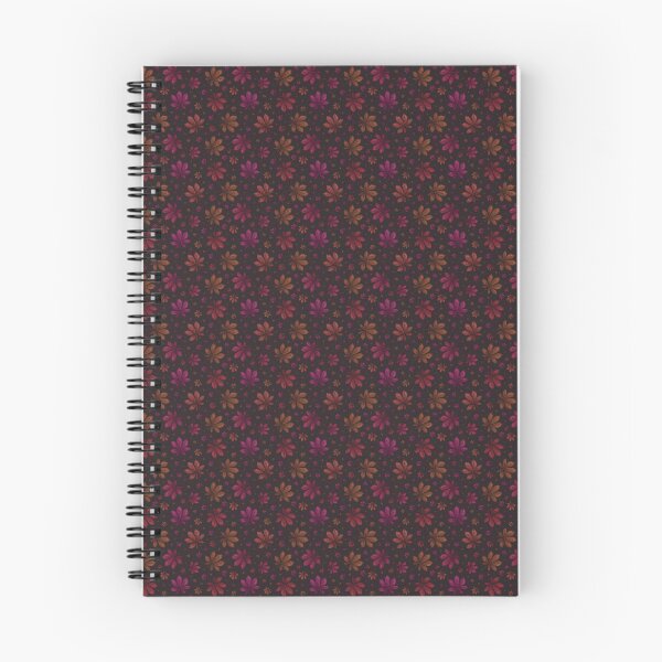 Item preview, Pattern of colorful autumn leaves on a dark background designed and sold by Cherevan.
