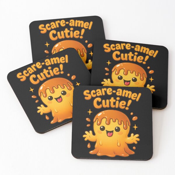 Item preview, Scare-amel Cutie Funny Caramel Apple Design designed and sold by Dantin.
