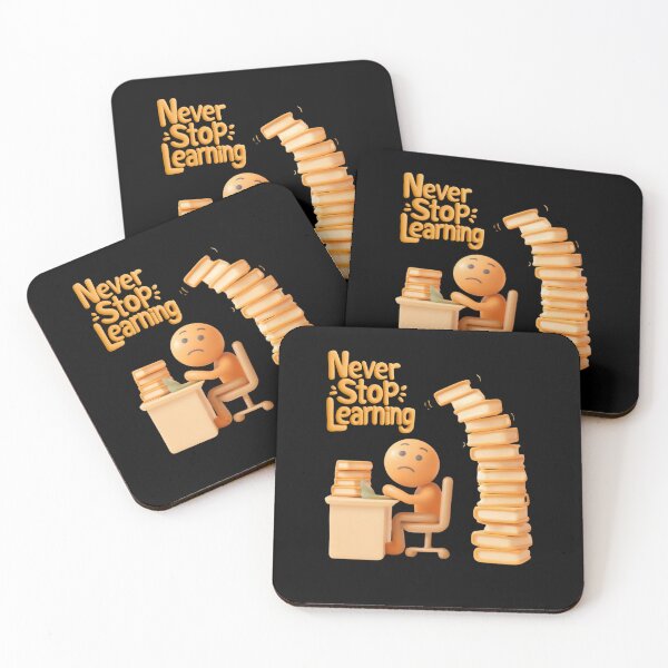 Item preview, Never Stop Learning: Study Grind designed and sold by Khadigadesings.