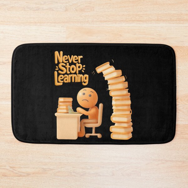 Item preview, Never Stop Learning: Study Grind designed and sold by Khadigadesings.