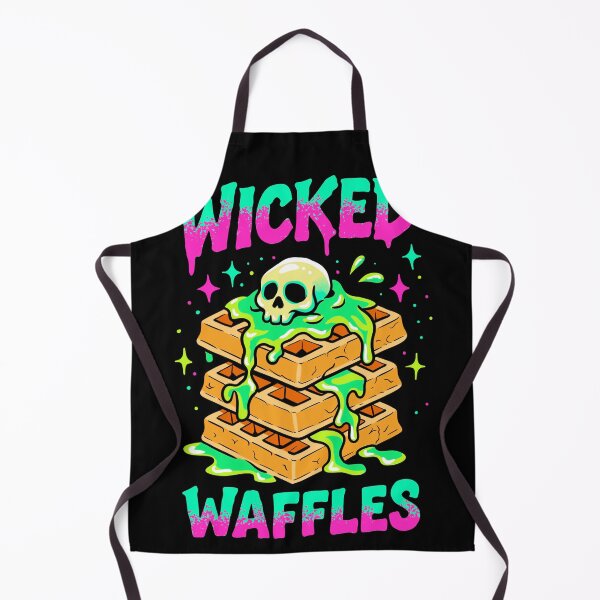Item preview, Wicked Waffles – Haunted Breakfast Streetwear designed and sold by October Forever.