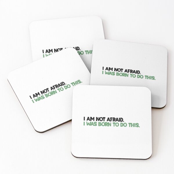 Item preview, I am not afraid. designed and sold by designing01Ar3.