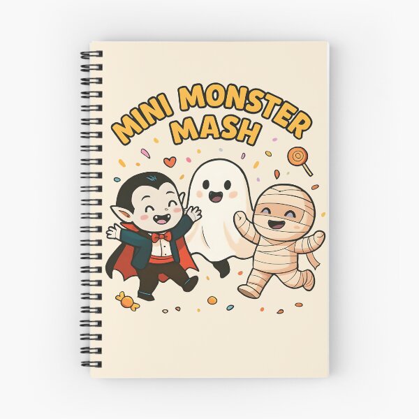 Item preview, Mini Monster Mash Cute Halloween Squad Design designed and sold by Dantin.