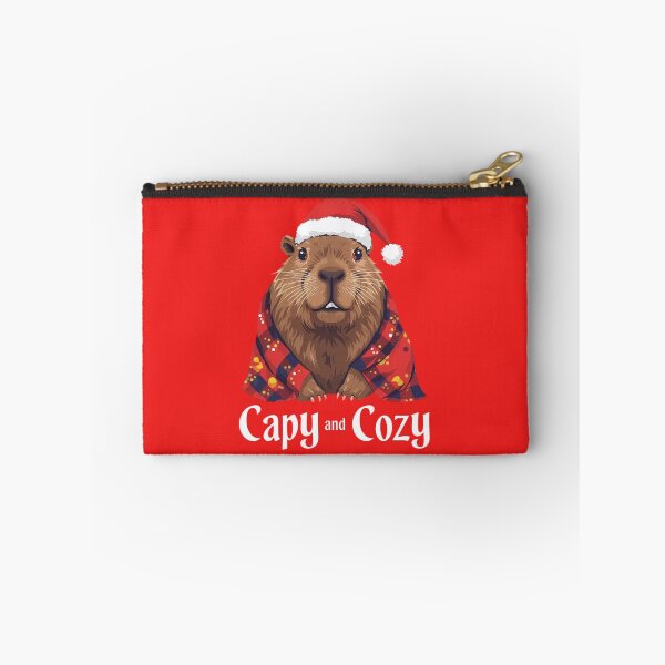 Item preview, Capy and Cozy – Chill Chrismas Capybara Relaxing Design designed and sold by Two bro's shop.