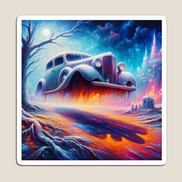 Item preview, The Phantom Roadster of Embervale designed and sold by Monkeysalad.