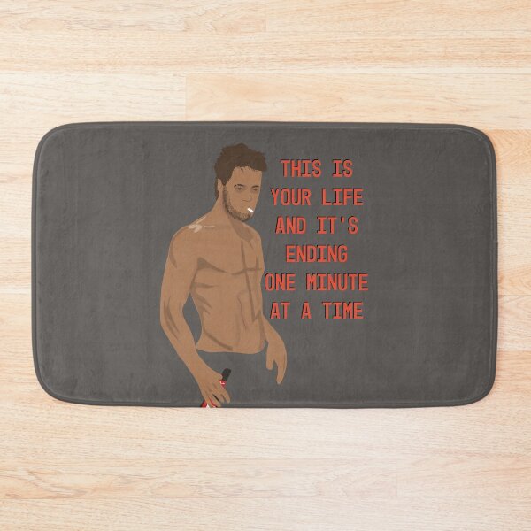 Item preview, Tyler Durden Fight Club Quote designed and sold by AsSceneOnScreen.