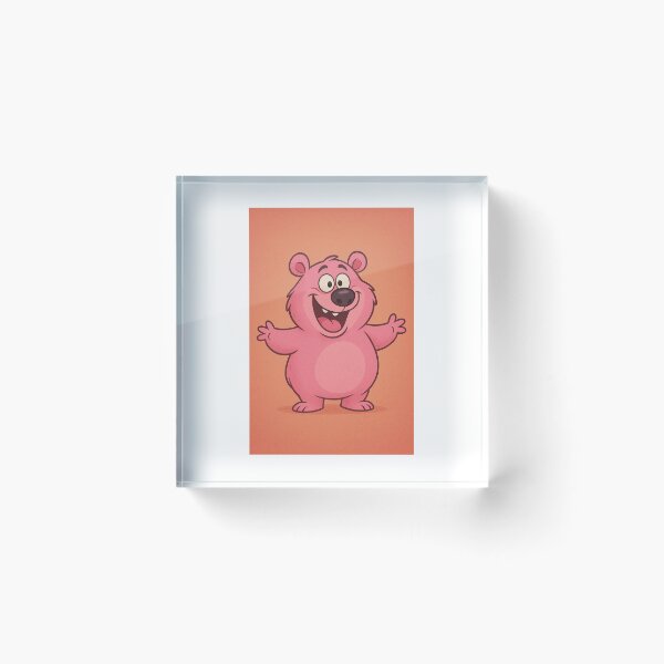 Item preview, Pinky Bear – Süß wie ein Traum“ خرس صورتی – شیرین مثل رؤیا، „Pinky Bear – Mein flauschiger Freund“ خرس صورتی – دوست پشمالوی من � designed and sold by Yaroplanner.