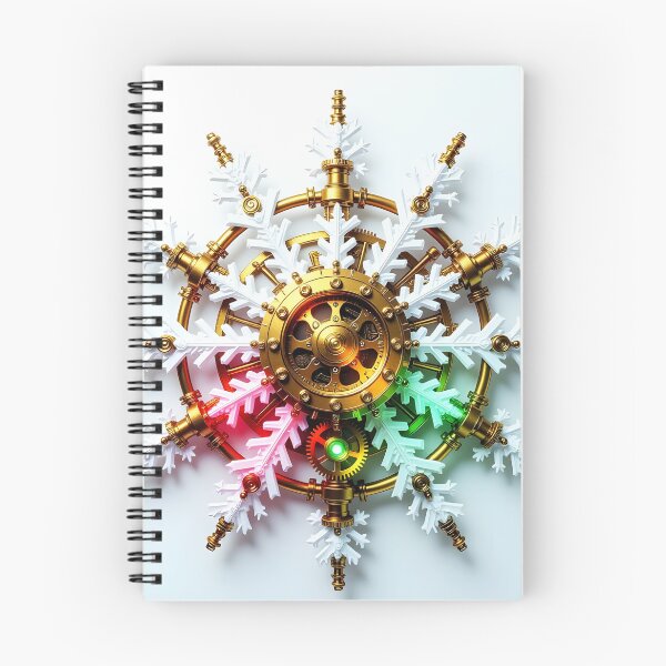 Item preview, Steampunk Christmas Snowflake designed and sold by Sharon Schwalbe.