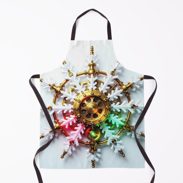 Item preview, Steampunk Christmas Snowflake designed and sold by Sharon Schwalbe.